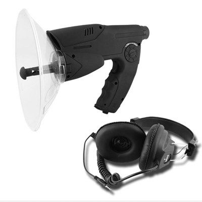 Microfone Direcional/Escuta de Longo Alcance para Ampliação